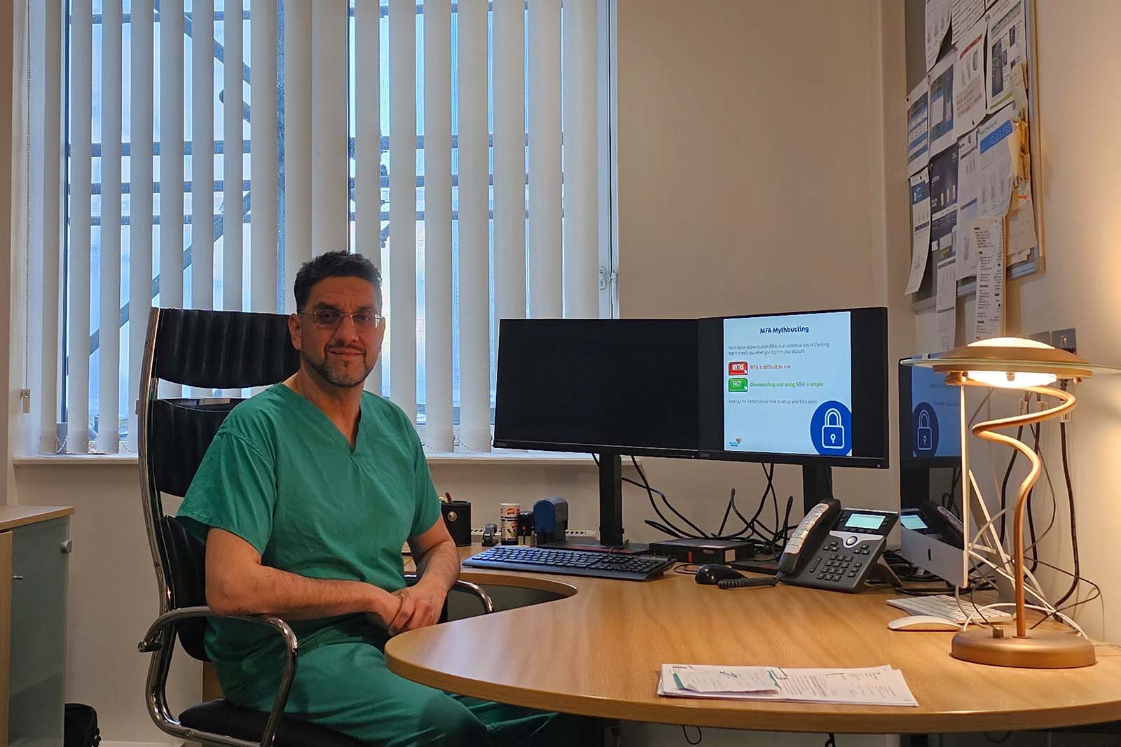 Prof. Kamran Baig heart disease specialist at Trent Cardiac Centre Nottingham
